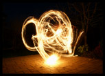 Torche en light painting